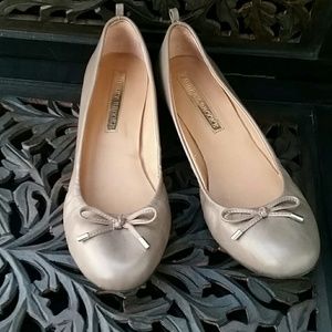 Audrey Brooke 'Newton' Olive Ballet Flats